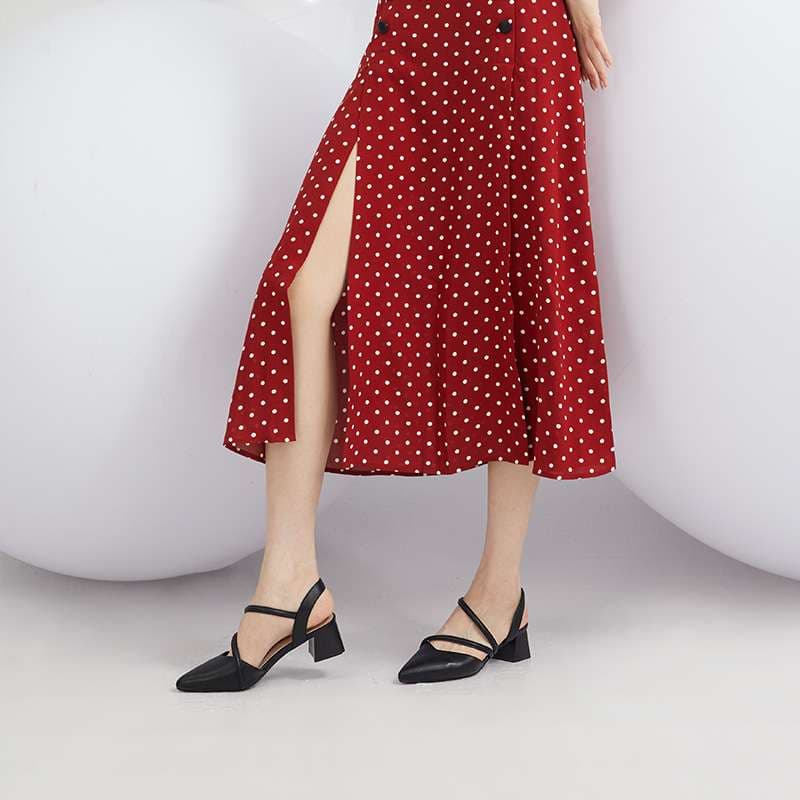 結婚式パンプス エレガントホワイトクロスストラップパンプス